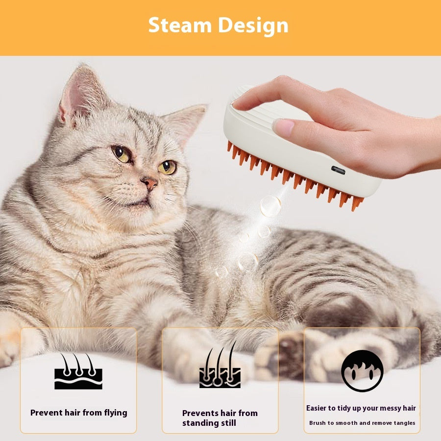 Meow Massager Steam Brush