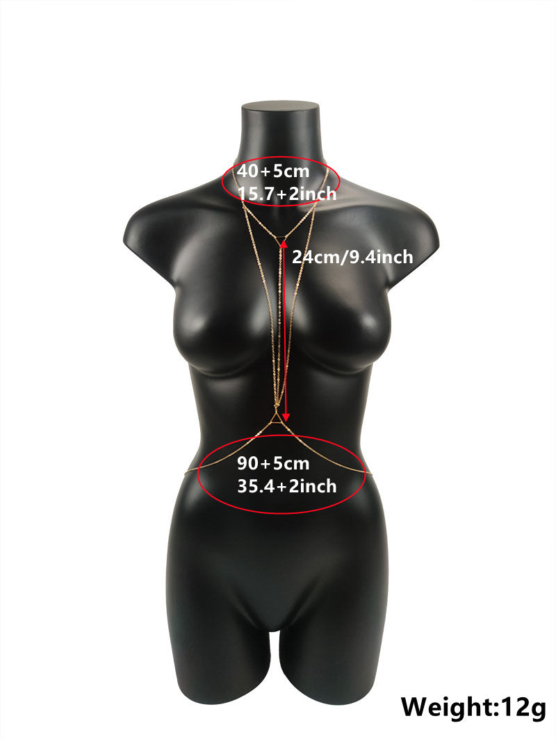 KayBee & Company Women's Special Charm Body Chains Bikini